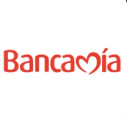 Logo bancamia - cliente de Moto Impermeables